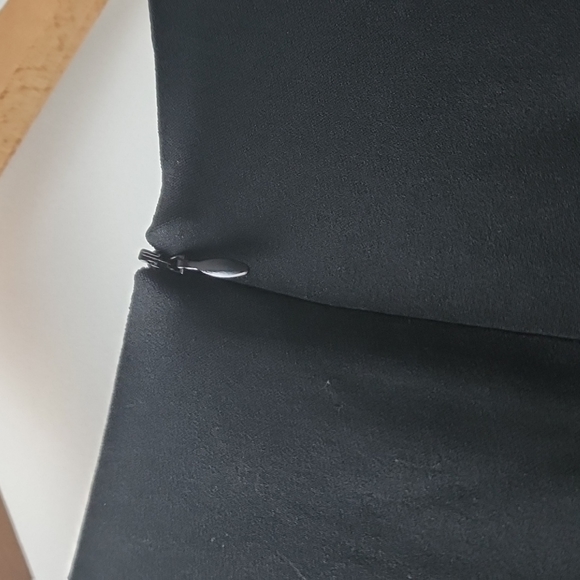 Vintage Versus Versace Mesh Hem Viscose Cocktail Shift Dress - Picture 5 of 6